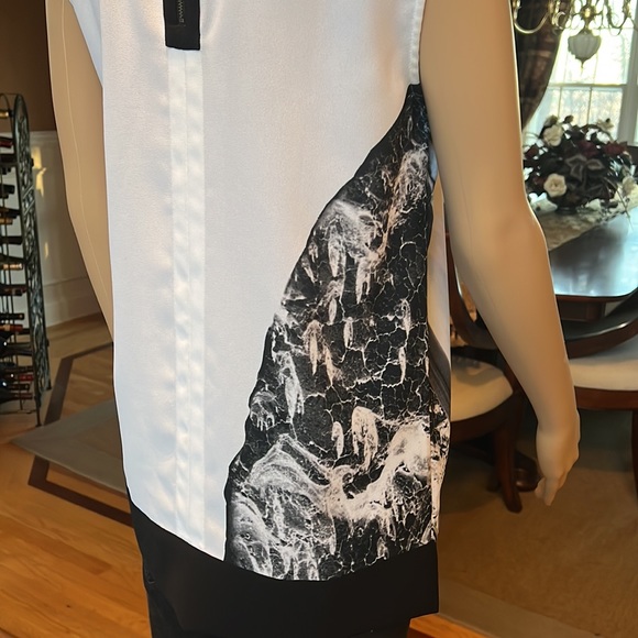 Helmut Lang Hydra Print Sleeveless Crepe Top P/XS - Picture 8 of 8